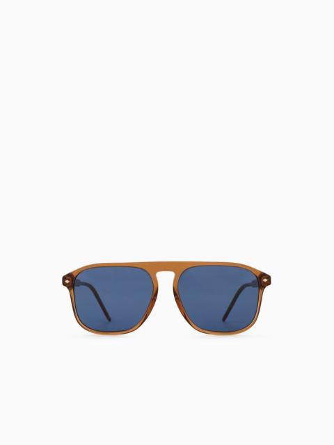 GIORGIO ARMANI MEN’S SQUARE SUNGLASSES