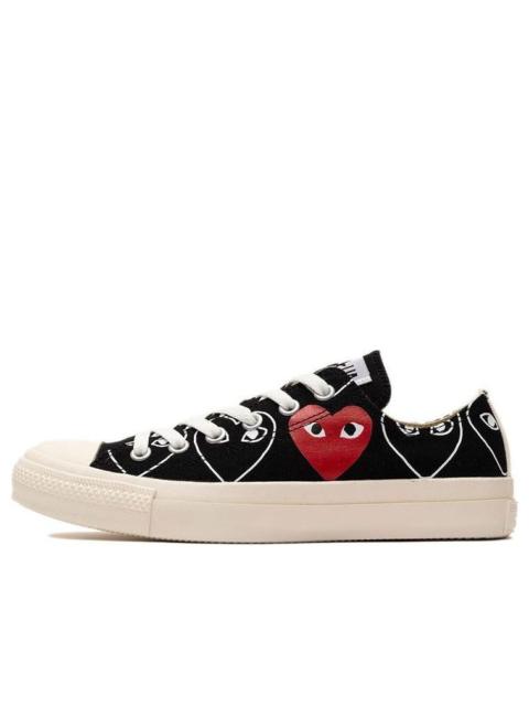 Converse CDG x Converse Chuck Taylor All Star Multi Heart Black 'White Red' 168983C