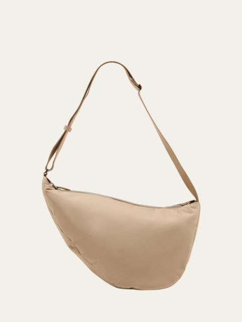 The Row Slouchy Banana nylon cross-body bag, matchesfashion