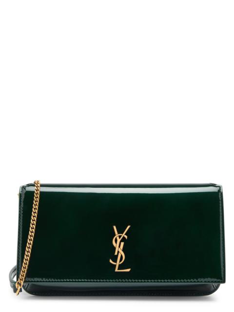 SAINT LAURENT Saint Laurent Cassandre Patent Leather Phone Case