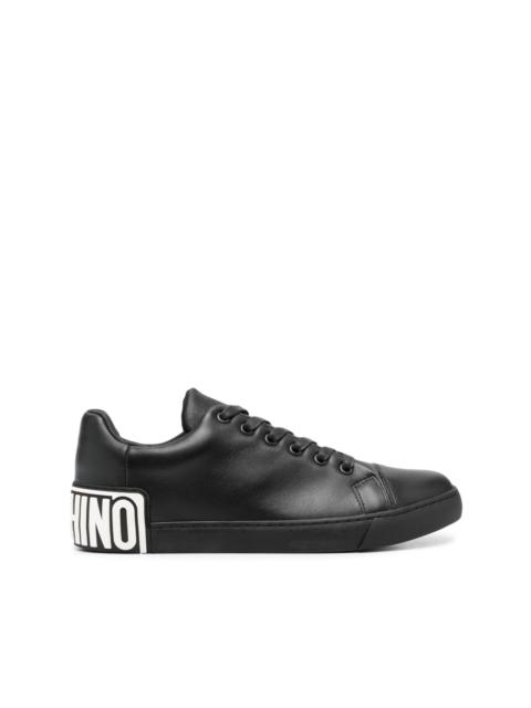 Moschino Maxilogo leather sneakers