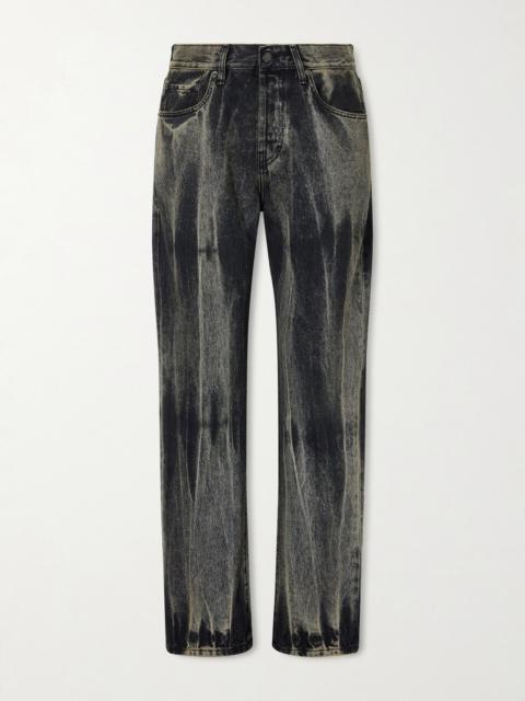 KALLMEYER Gabby distressed high-rise jeans Black