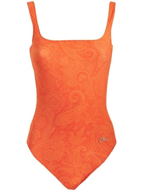 Etro paisley-print sleeveless swimsuit