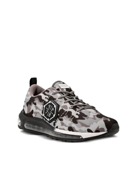 PHILIPP PLEIN camouflage runner snakers