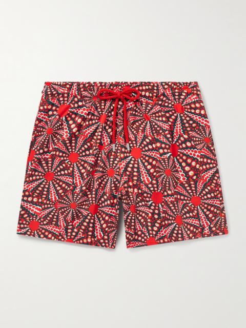 Vilebrequin Moorise Straight-Leg Mid-Length Printed Swim Shorts