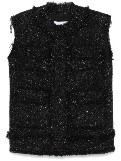 MSGM lurex-detail gilet