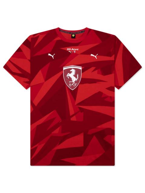 PUMA SCUDERIA FERRARI HP 20 YEARS OF RED TEE - ROSSO CORSA