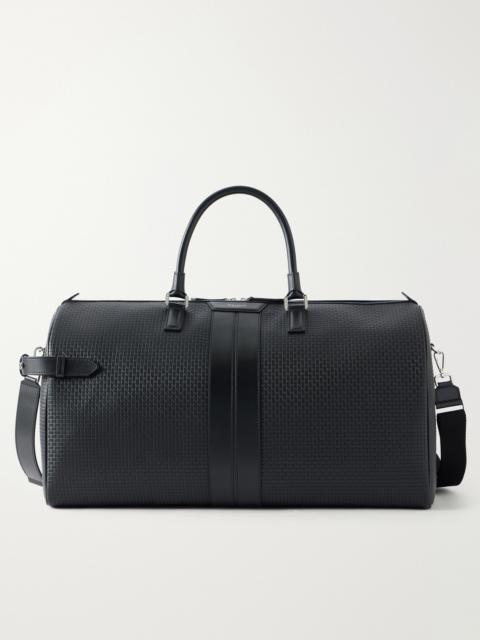 Serapian Holdall Leather-Trimmed Coated-Canvas Bag