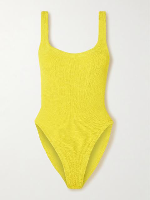 Hunza G Square Neck Original Crinkle Swimsuit