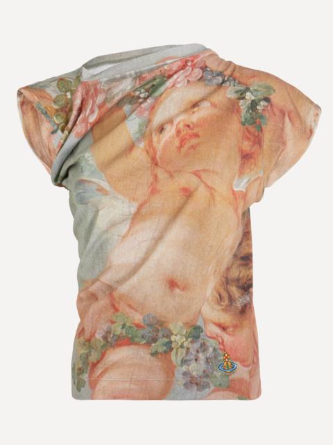 Vivienne Westwood Hebo Primavera Cherubs Printed Cotton Top