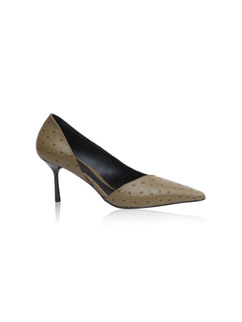 CHRISTOPHER ESBER Max Embossed Pump khaki