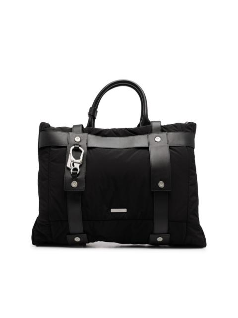 C2H4 padded tote bag