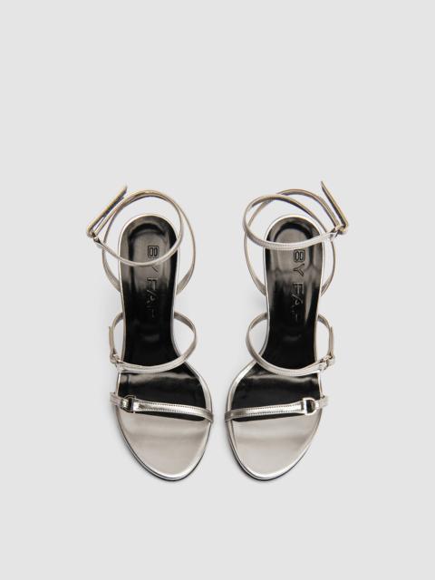 BY FAR Gala Metallic Sandal