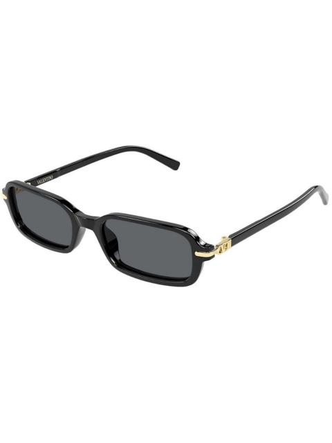 Valentino Women's V Logo 52mm Rectangle Sunglasses