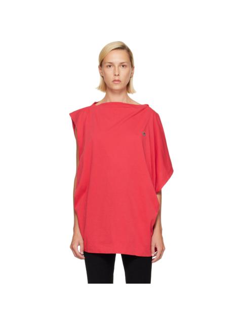 Vivienne Westwood Red Oversized Hebo T-shirt