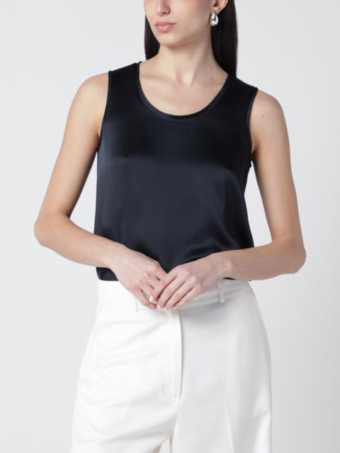 'S Max Mara Midnight blue satin top
