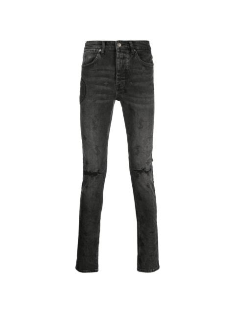 Chitch Ashes Trashed distressed jeans