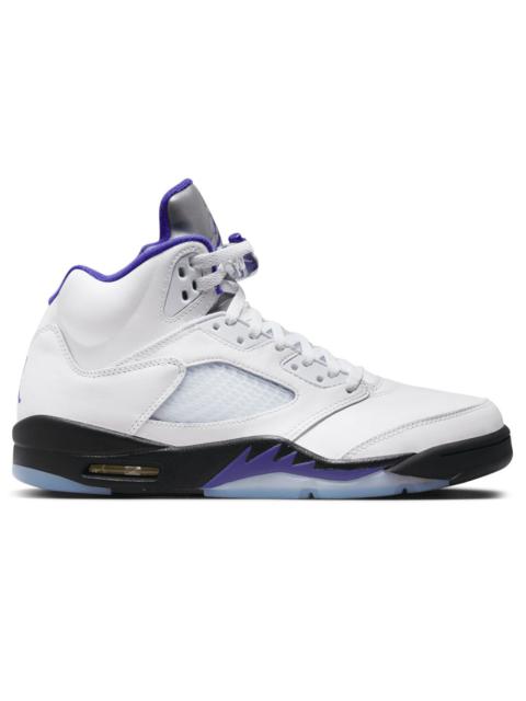 Jordan AIR JORDAN 5 RETRO - WHITE/DARK CONCORD/BLACK