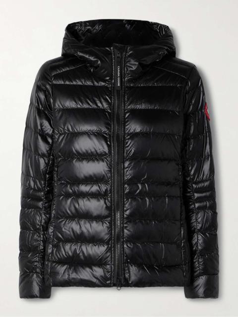 Canada Goose Cypress hooded quilted recycled-ripstop down jacket