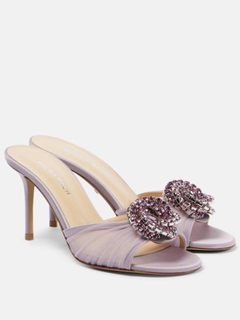 MACH & MACH Galaxy 85 embellished mules
