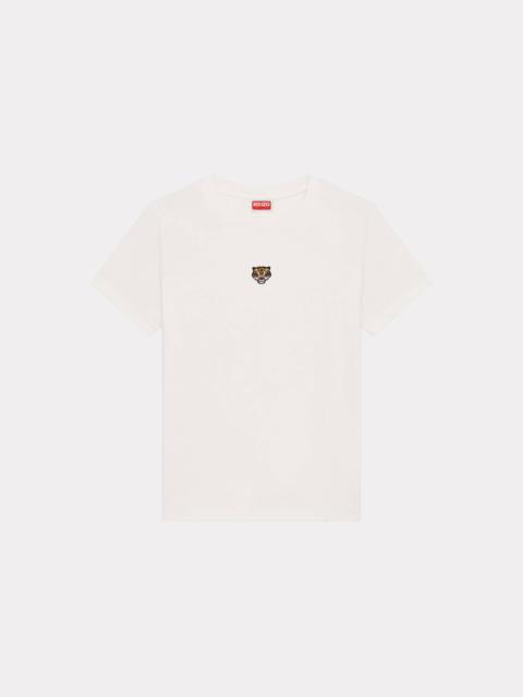 'Lucky Tiger Crest' embroidered classic T-shirt