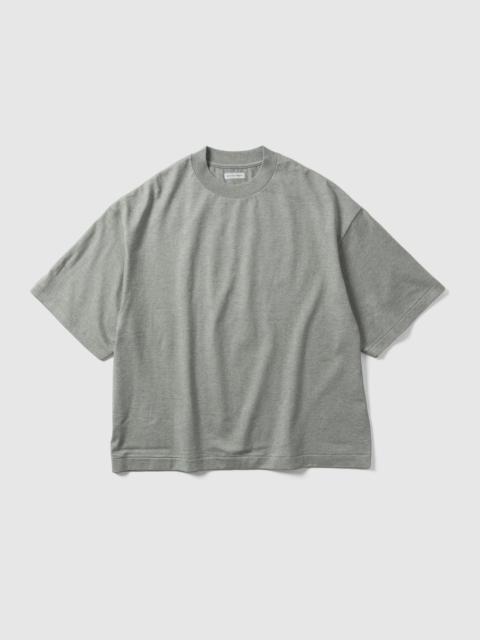 KAPTAIN SUNSHINE Suvin Supima Tube Half Sleeve Tee Heavy Feather Grey