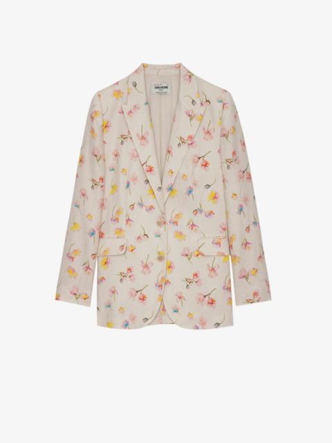 Zadig & Voltaire Vegy Linen Blazer