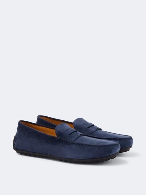 Tod's Gommino suede driving shoes