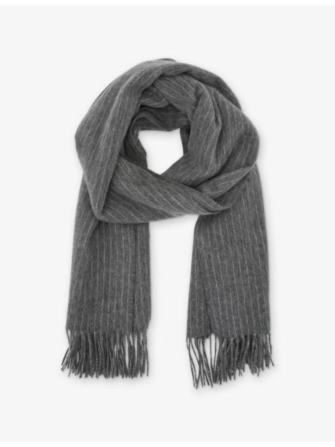 REISS Picton Wool And Cashmere Scarf