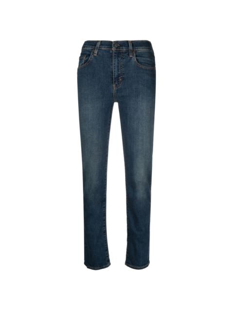 724 high-rise slim-fit jeans