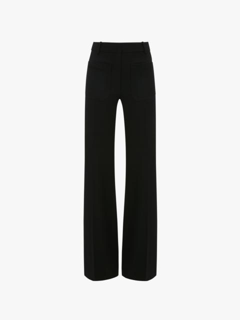 Victoria Beckham Alina Tailored Trouser In Black