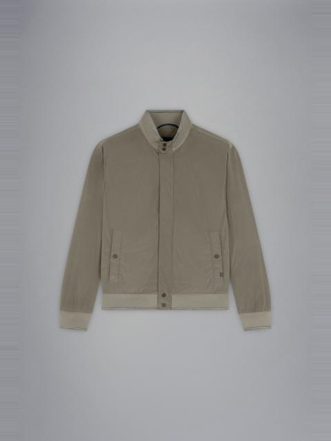 Paul & Shark GARMENT DYED STRETCH ECONYL® NYLON BOMBER JACKET