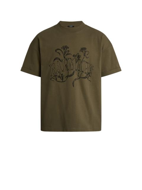 Balmain Printed Balmain Bloom T-shirt