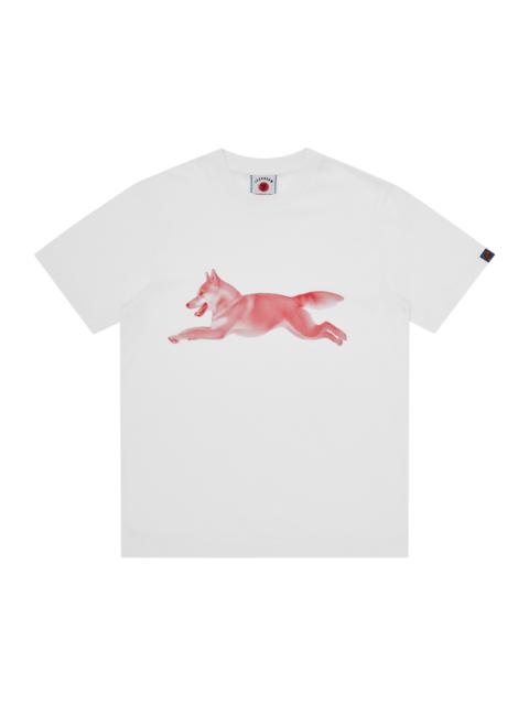 ICECREAM HALFTONE RUNNING DOG T-SHIRT
