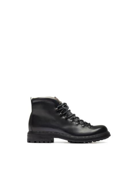 OFFICINE CREATIVE lace-up leather boots