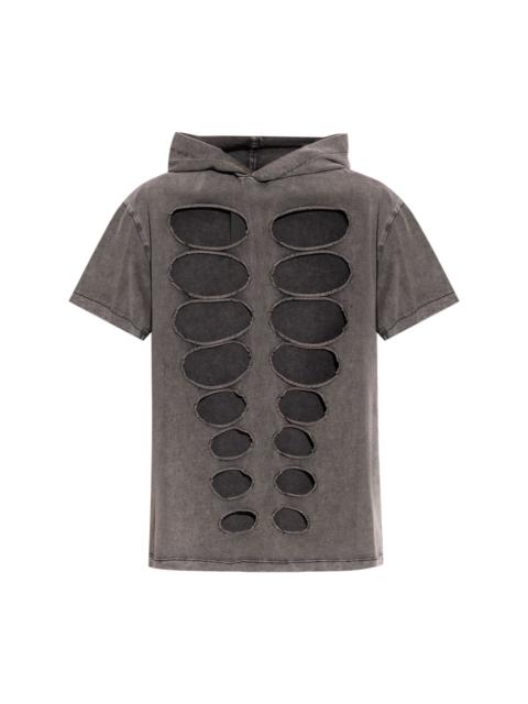 AVAVAV distressed hooded T-shirt