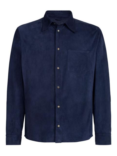Brunello Cucinelli chest-pocket button-fastening shirt
