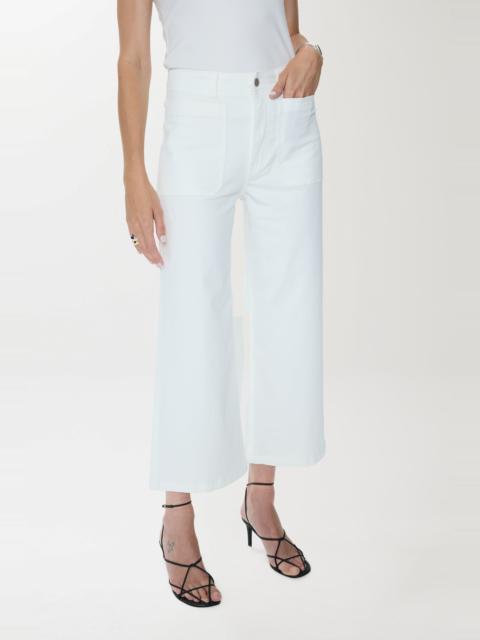 PISTOLA ZOOEY PATCH POCKET UTILITY PANT - LE BLANC