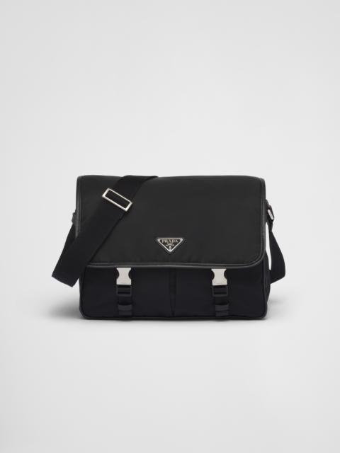 Prada Re-Nylon and Saffiano leather shoulder bag