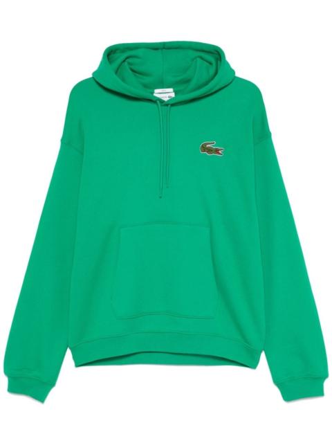 LACOSTE crocodile-patch hoodie