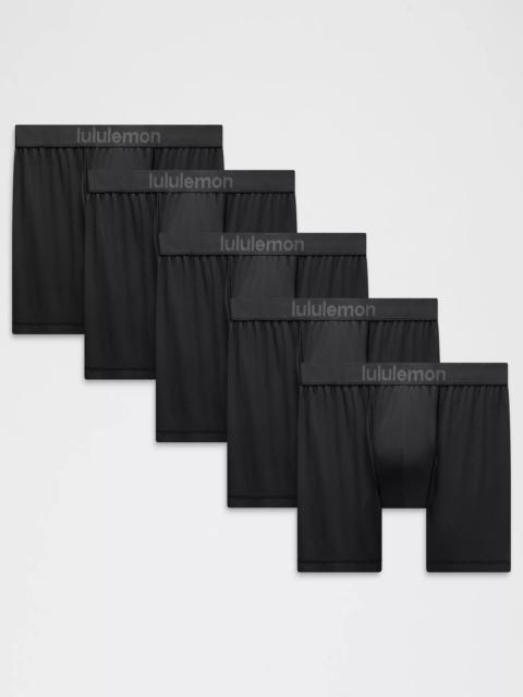 lululemon Always In Motion Boxer Brief 5" *5 Pack