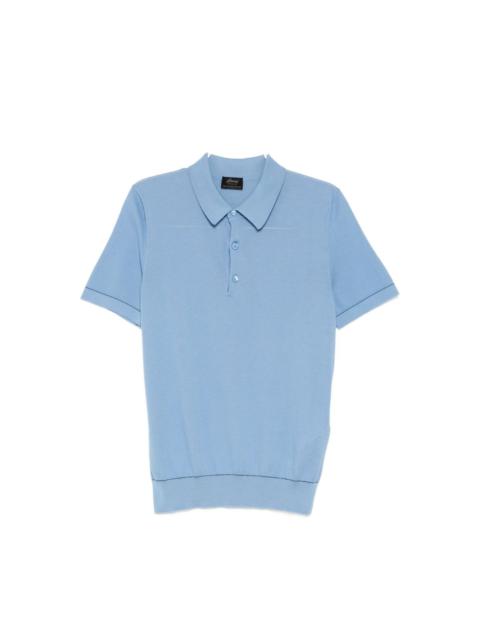 Brioni SEA ISLAND PIQUÉ COTTON POLO SHIRT