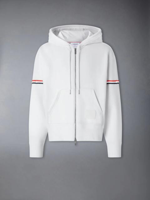 Thom Browne Relaxed Zip Up Hoodie
