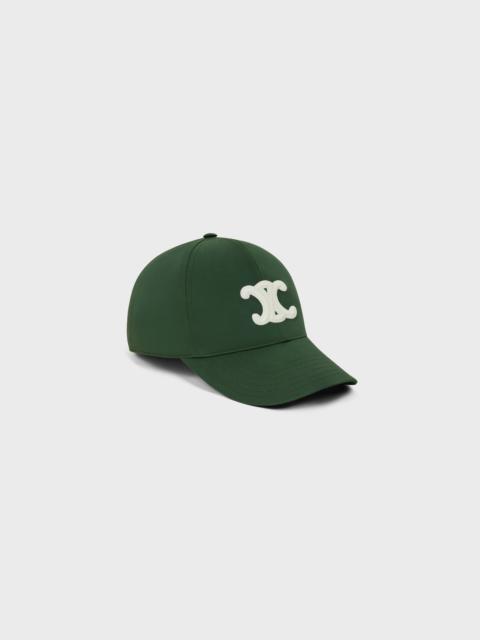 CELINE triomphe baseball cap in cotton