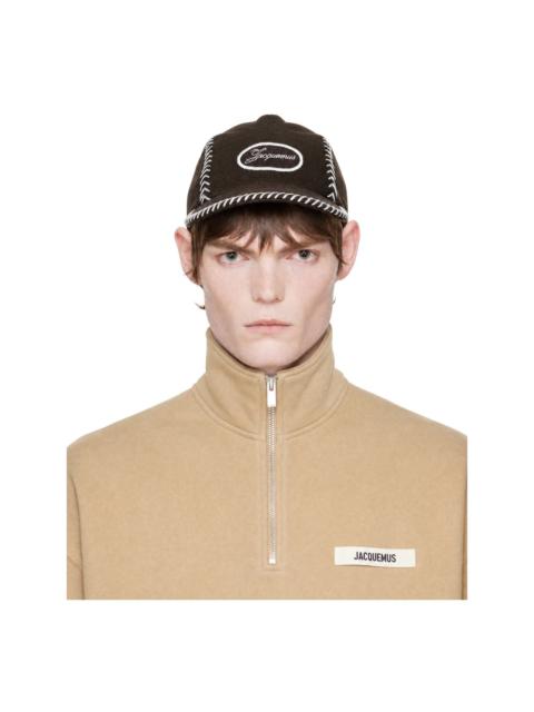 JACQUEMUS Brown 'The Casco baseball' Cap