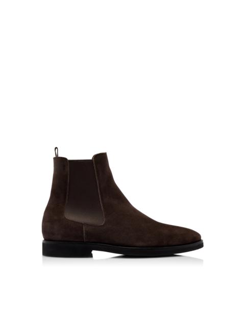 SUEDE LIGHT SOLE CHELSEA BOOT