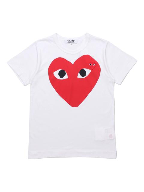 Comme des Garçons PLAY (WMNS) COMME des GARCONS PLAY Heart Emblem T-Shirt 'White' AZ-T025-051-1