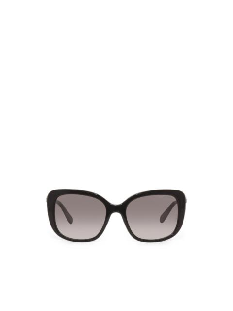 COACH logo-plaque sunglasses