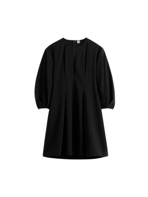 TOTEME Baloon sleeve cotton dress