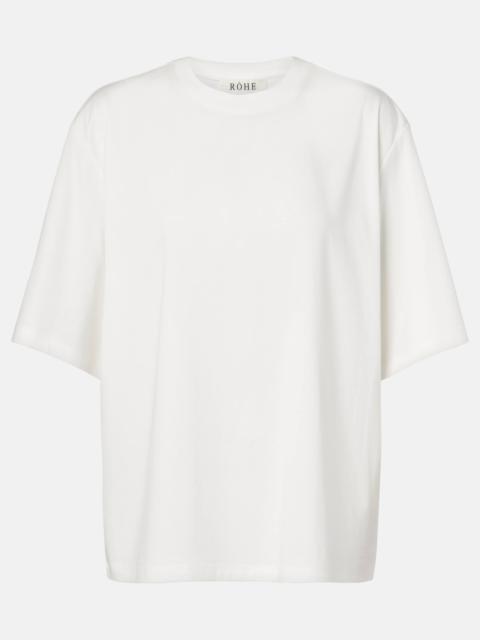 RÓHE Oversized cotton-blend T-shirt